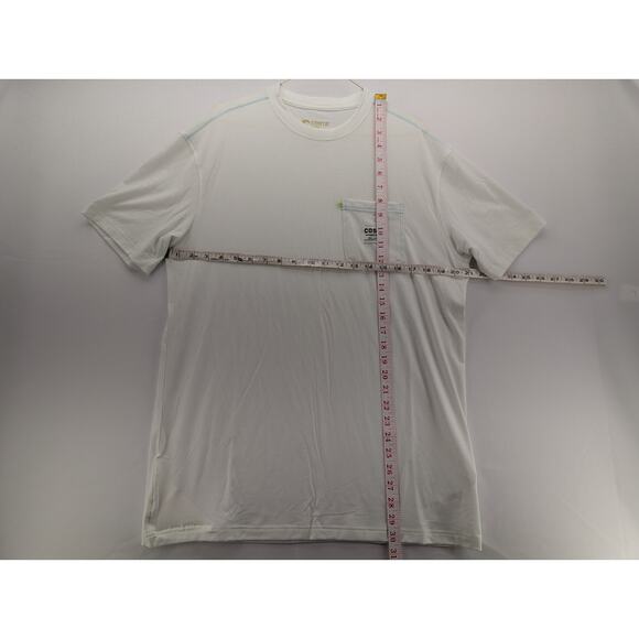 NWOT Costa Del Mar Pocket Short Sleeve T-Shirt in Snow White sz Medium - Picture 5 of 5